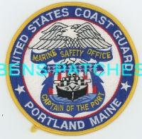 COAST GUARD,MAINE,PORTLAND,MARINE SAFETY OFFICE CAPTAIN OF THE PORT 1